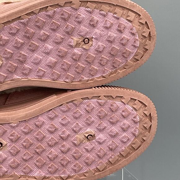 NEW Journee Collection Women’s Midnight Faux Fur Moc Slippers Pink Size 7.5 - Picture 10 of 10